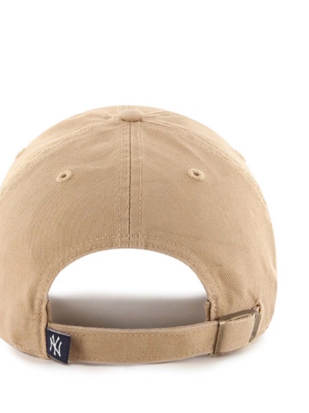 NWT ‘47 New York Yankees Tan Cap with Navy Embroidered Logo - Picture 2 of 2